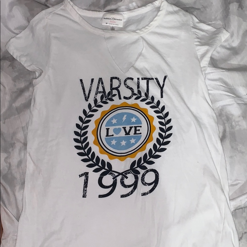 girl tee with cut